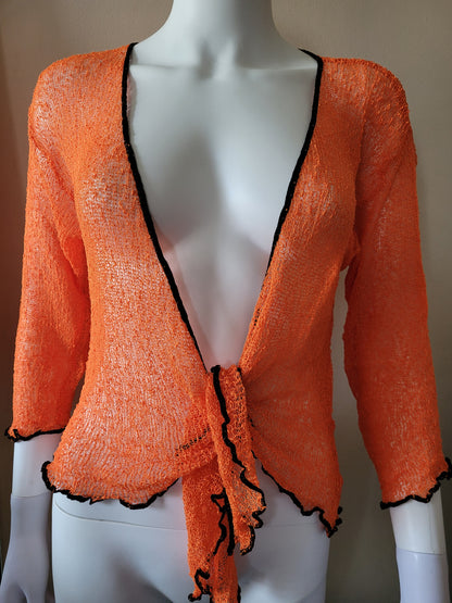 Shrugs Bolero Cardigan Exclusive Knitted Jackets Cover-Up dresses Tied up Cardigan