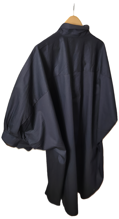 Oversized Balloon Sleeve Shirt with Face Print/ Balloon Sleeve T-Shirt/Trendy Style Selected by Olivia Printed top .