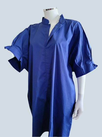 Women DRESS Shirts Pockets  Camisa Tops for eveyday 3/4 sleeves