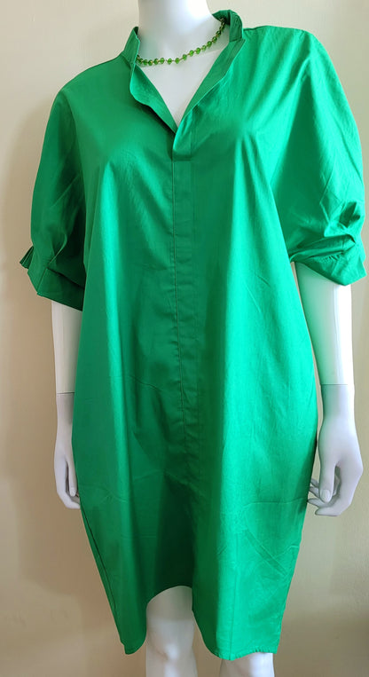 Women DRESS Shirts Pockets  Camisa Tops for eveyday 3/4 sleeves